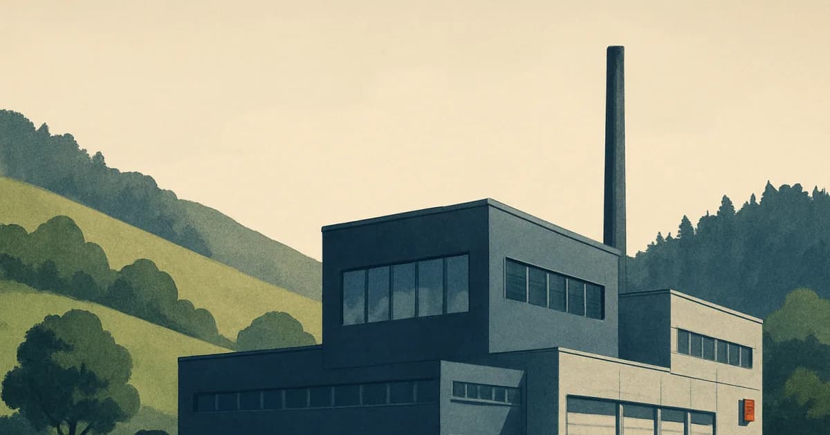 Schéma simple du cycle planifier, agir, vérifier, améliorer autour d'une feuille verte stylisée